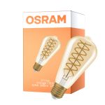 Osram Vintage 1906 LED E27 Edison Filamento Oro 8.8W 806lm - 824 Bianco Molto Caldo | Dimmerabile - Sostitutiva 60W