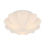 Nordlux Luce da soffitto Aeron 60 Tessuto Bianca | IP20 - Adatto per 3x E27