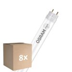 Confezione Multipack 8x Osram Tubo LED T8 (EM/Mains) Standard Output 10W 1080lm - 830 Luce Calda | 90cm - Sostitutiva 30W