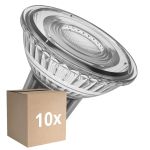 Confezione Multipack 10x Ledvance Faretti LED GU10 PAR16 8W 750lm 36D - 827 Bianco Molto Caldo | Dimmerabile - Sostitutiva 100W