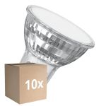 Confezione Multipack 10x Ledvance Faretti LED GU10 PAR16 5.6W 620lm 120D - 840 Bianco Freddo | Sostitutiva 50W