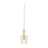 It's about RoMi Luce Pendente Brussels Vetro Oro | Adatto per 1x E14 
