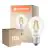 Confezione Multipack 10x Ledvance Classic LED E27 Pera Filamento Chiara 3.4W 470lm - 827 Bianco Molto Caldo | Dimmerabile - Sostitutiva 40W