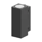 Ledvance Luce Da Parete Urban Vario Aluminium Nero Up & Down 29W 2600lm - 822-827 CCT | IP65 