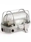 Interlight Bulkhead Bulley Bianca Bakelite max. 25W | 195x135mm - IP54 - Adatto per 1x E27